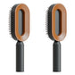 Self Cleaning Hair Brush for Women One-Key Cleaning Hair Loss Airbag Massage Scalp Comb Anti-Static Hairbrush